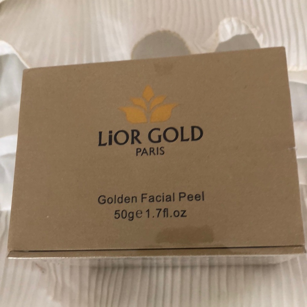 Lior Gold Paris Golden Facial Peel NIB